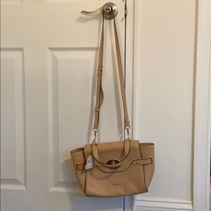 Brand New Coach Blake Flap Carryall Nude
